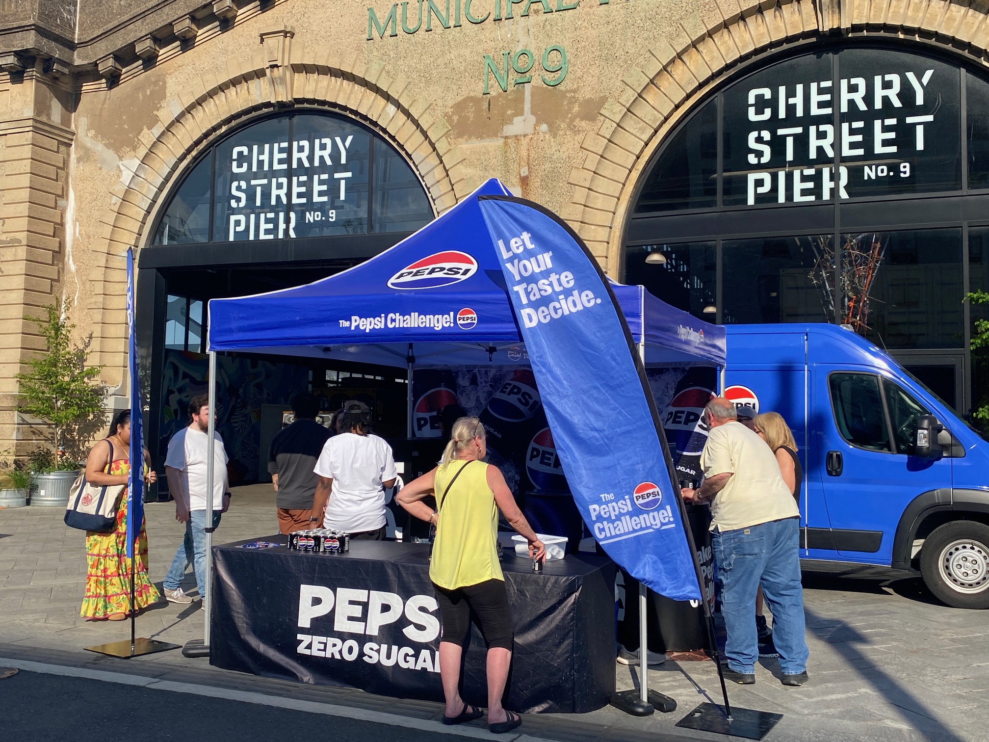 Pepsi Challenge at Cherry Street Pier
